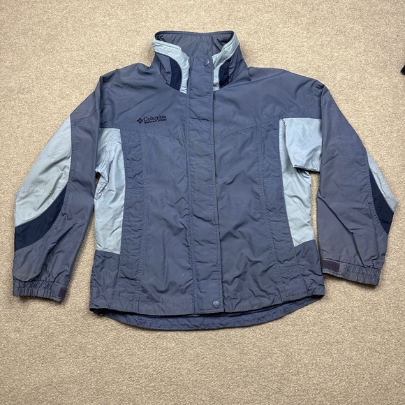 Columbia Jacket Womens Size M Blue Full Zip Outdoor Hiking Long Sleeve B… - Picture 1 of 10